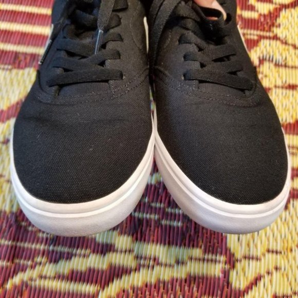 Nike SB Check Solarsoft Canvas Black Sneakers 11 - Picture 6 of 11